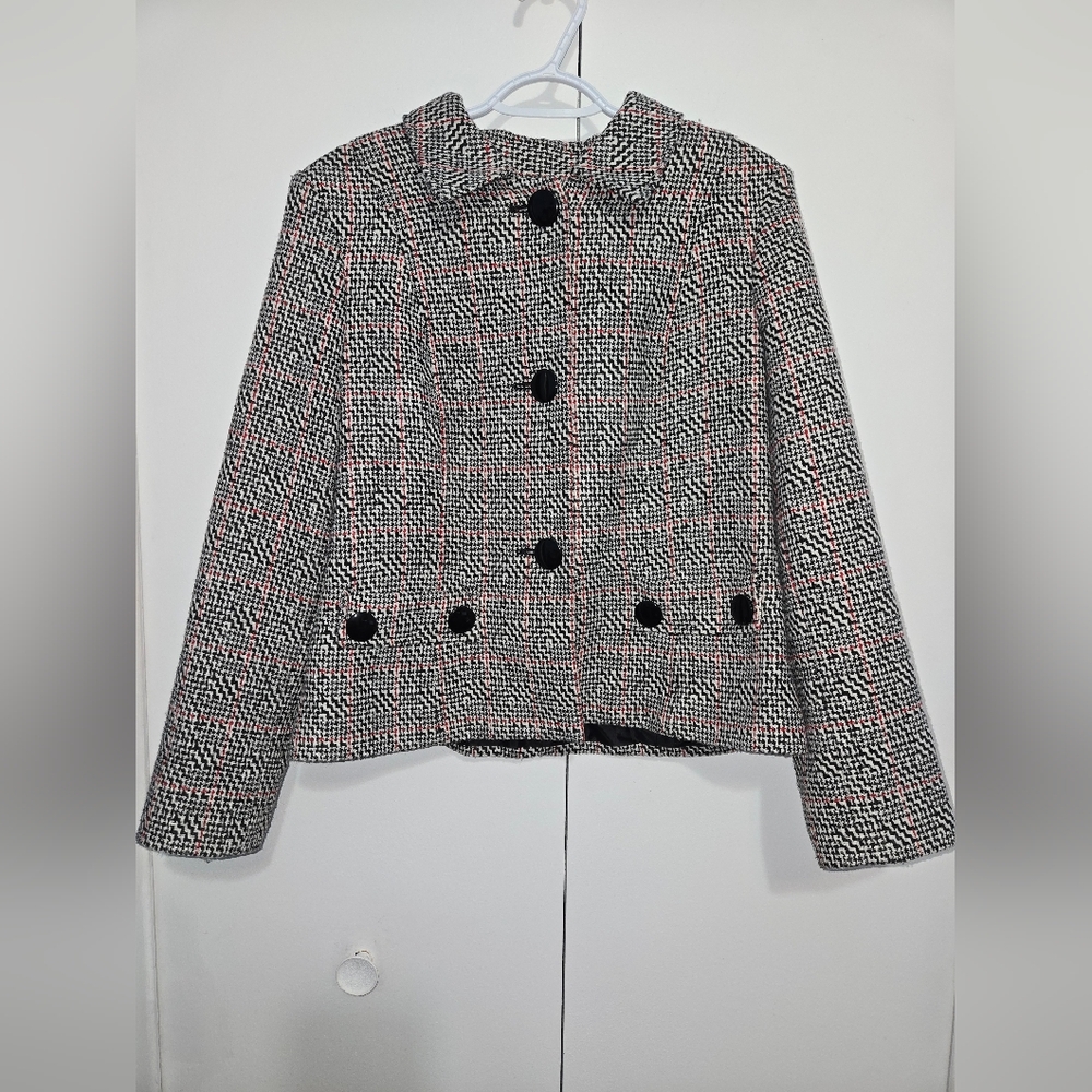 JM Collection Women's Vintage‎ Wool Blend Jacket Size 16 Petite